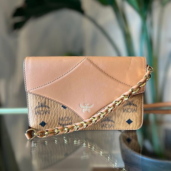 MCM Diamond Mini Visetos Crossbody - Picture 1 of 12